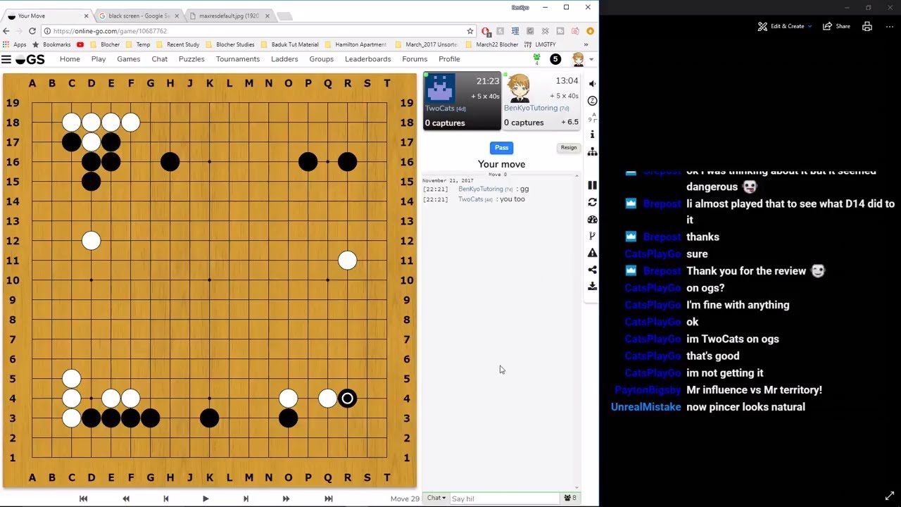 Go Baduk Live Commentary Teaching Games & Some Foxy Conquest (Go Stream 10!)