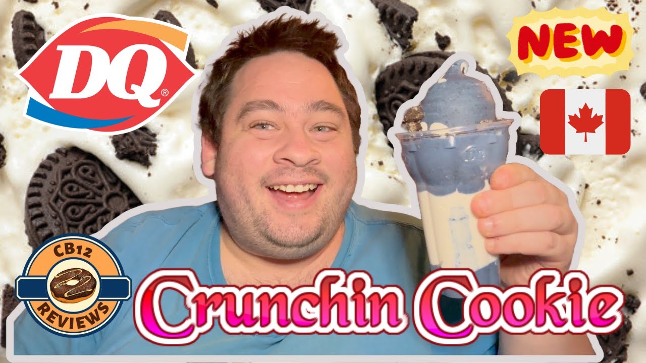 🇨🇦 NEW Dairy Queen Crunchin Cookie Parfait 