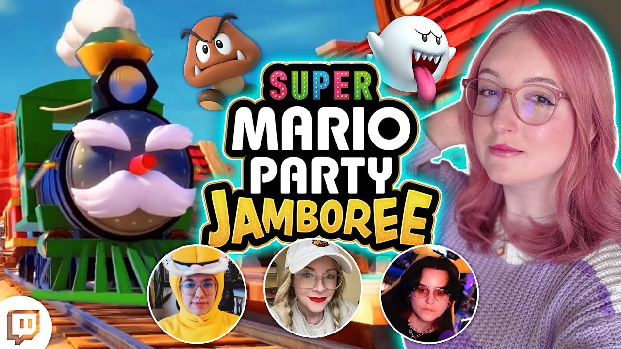 mario party but i drove a train into my friends || 🎬 streamed [1/6/25]