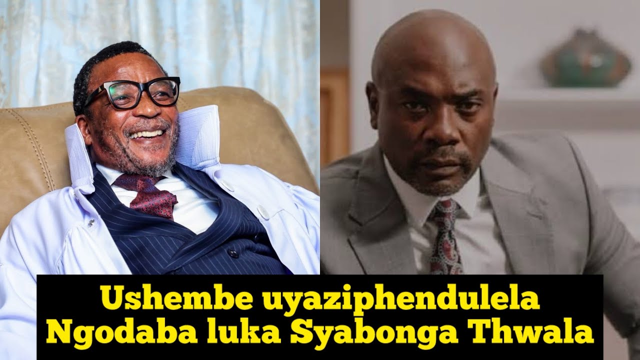 UThole isqalekiso uSyabonga Thwala uShembe uyaziphendulela