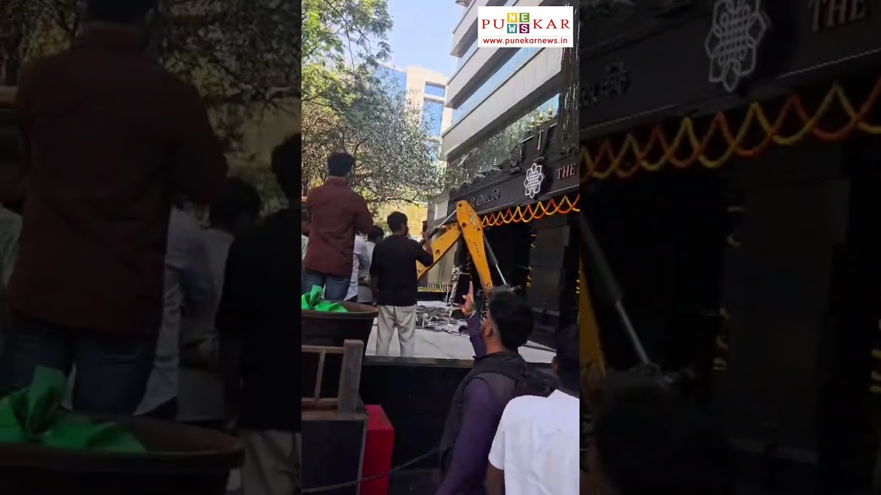Rameshwaram Cafe Viman Nagar Faces PMC Demolition Drive