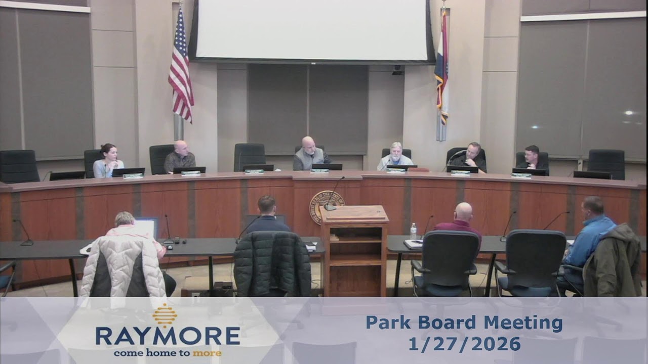 Park Board Meeting 1/27/2026