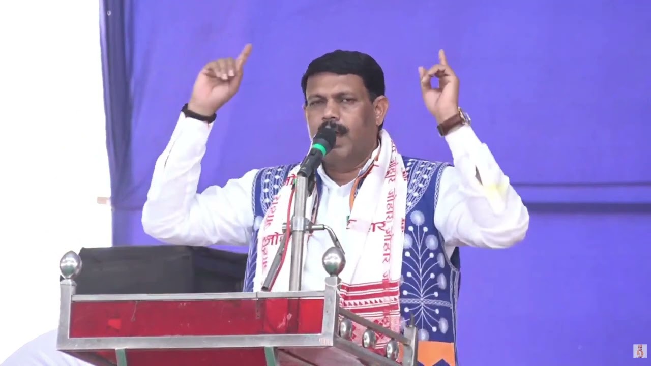 Ganpat Vasava Harsh Sanghavi Adivasi જનસેલાબ Masukh Vasava Bjp Bharuch આદિવાસી સંમેલન નેત્રંગ ભરૂચ