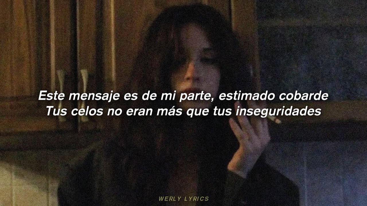 Olivia Wald - Estimado Cobarde 💔|| LETRA
