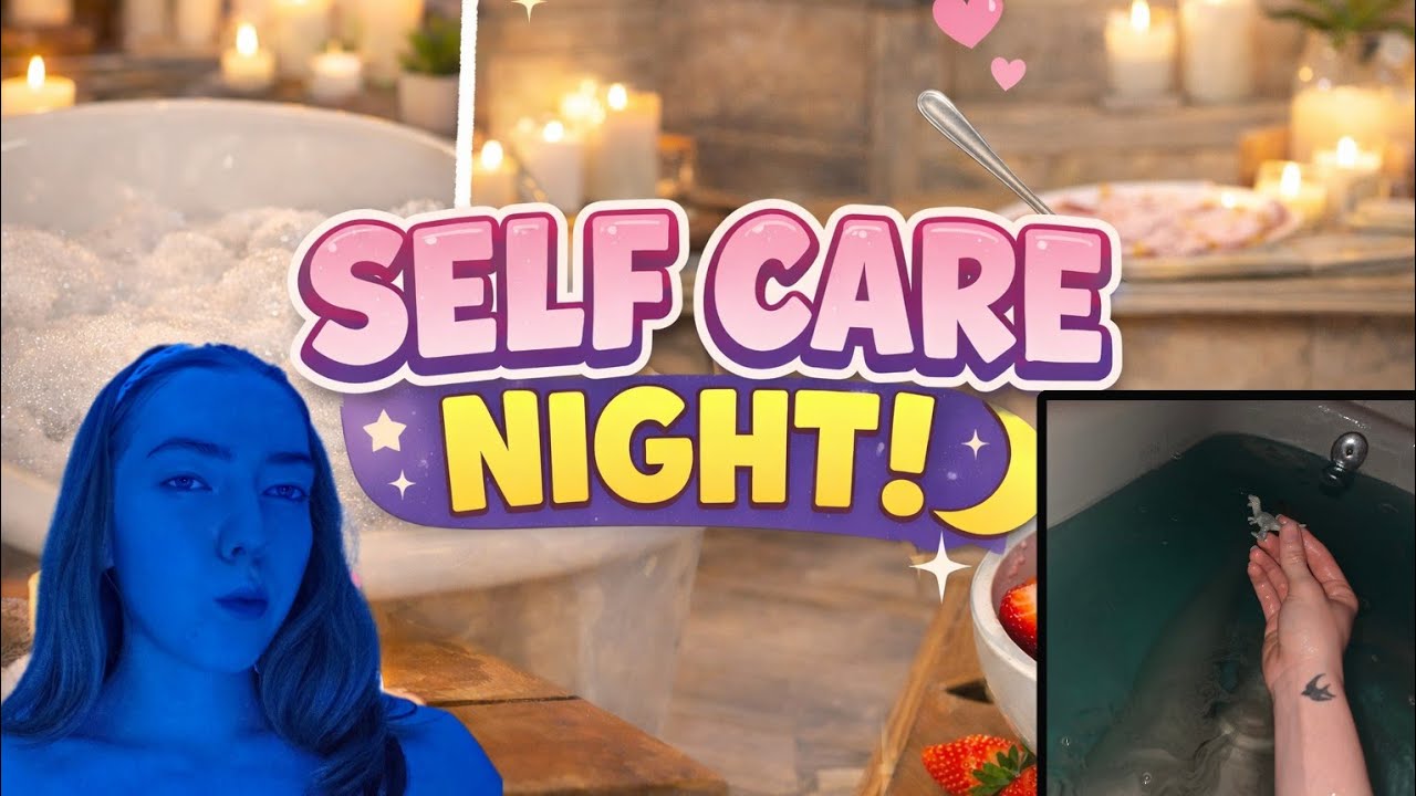 Вечер для себя после долгого и утомительного дня 🛁✨ | Ванна, маска для лица, домашнее мороженое