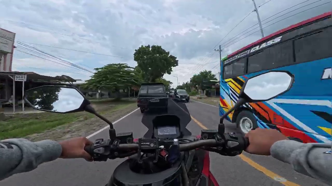 Jalan raya Madiun Ponorogo 