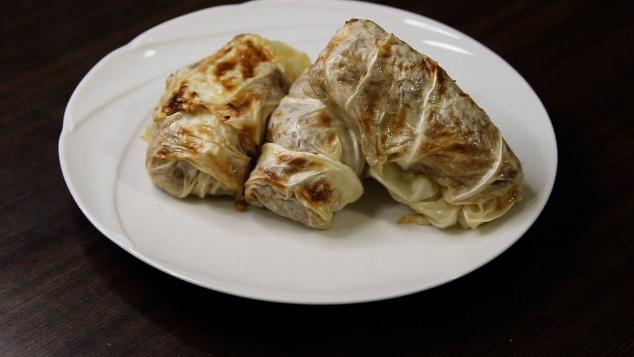 Capunet vegetariani-Involtini di verza-ASMR