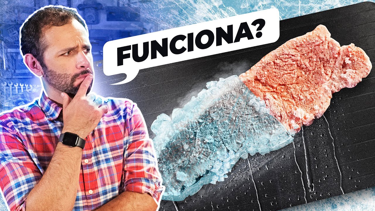 TÁBUA de DESCONGELAR CARNE FUNCIONA MESMO?