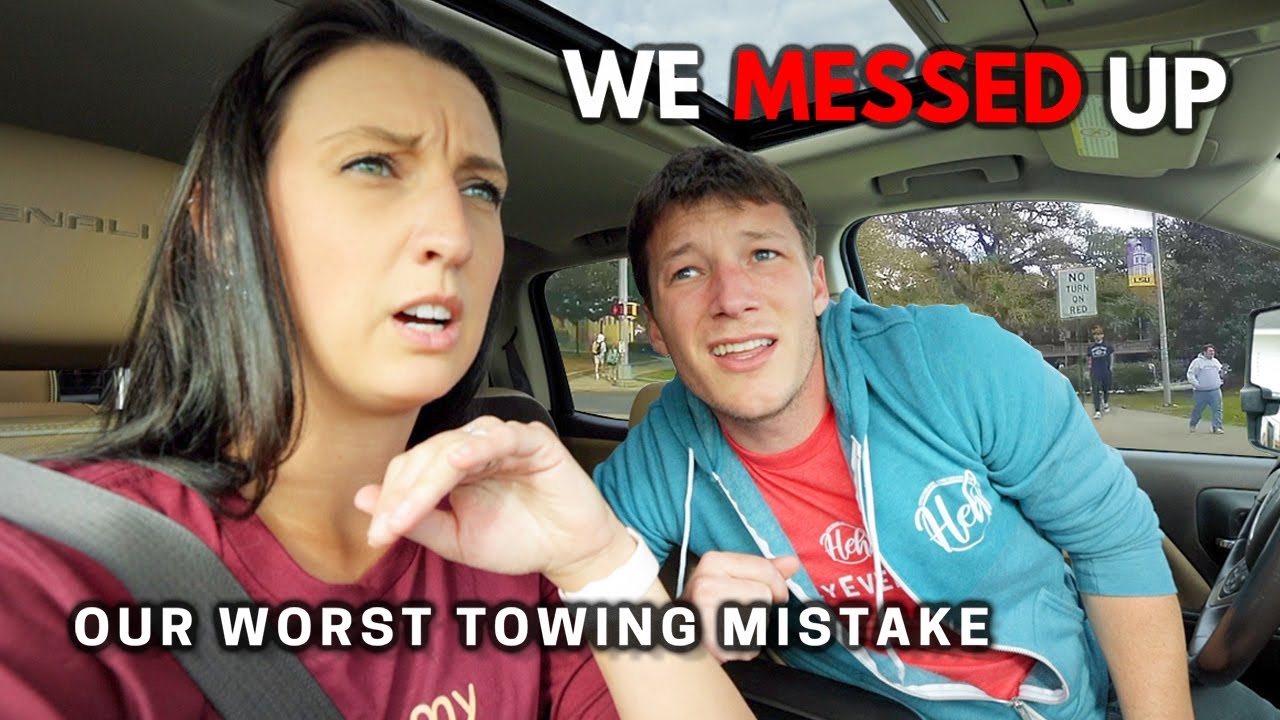 I CAN'T! Our Scariest Day of RV Life (Stuck, Arguing and OVER IT)