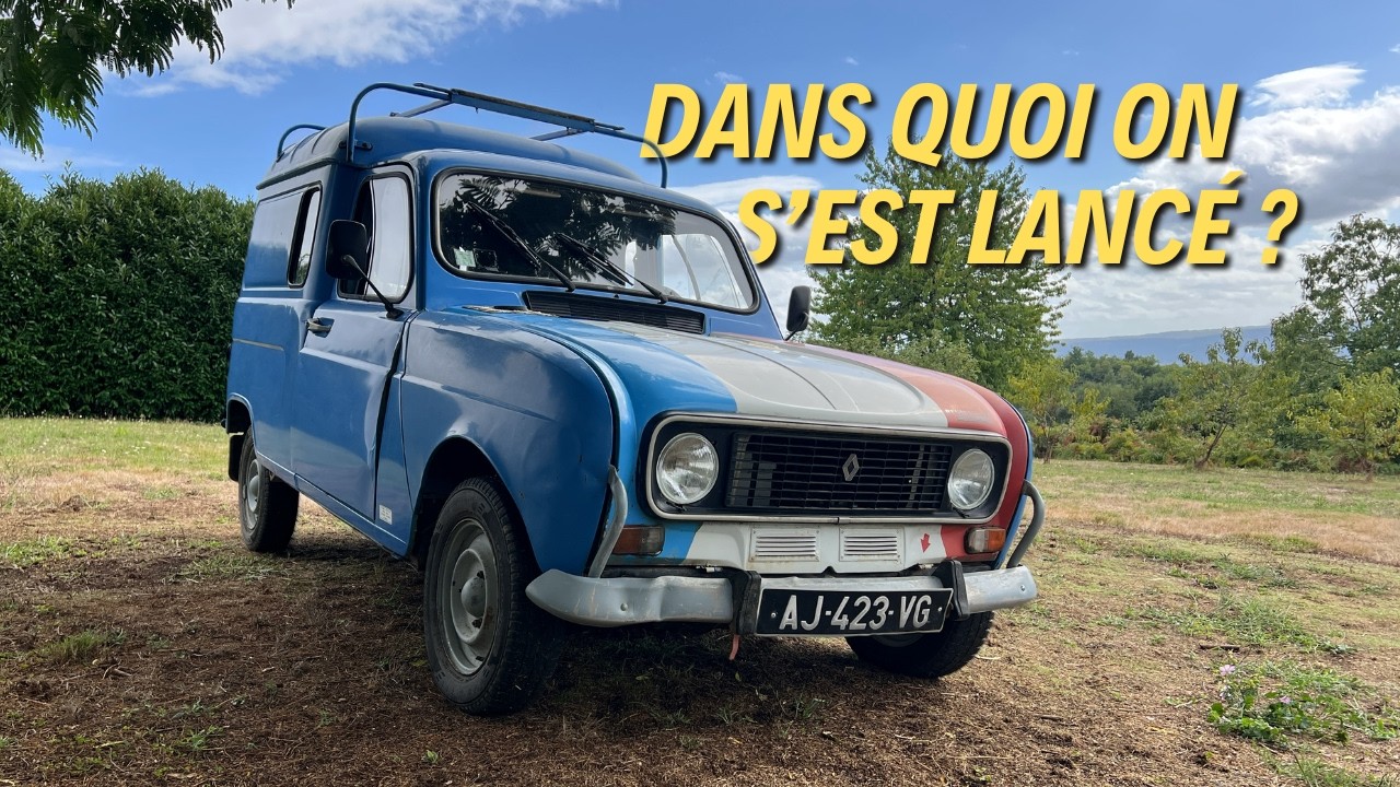 Restauration 4L : Dans quoi on s'est lanc&eacute; ? - Episode 1 (4L Trophy 2027)