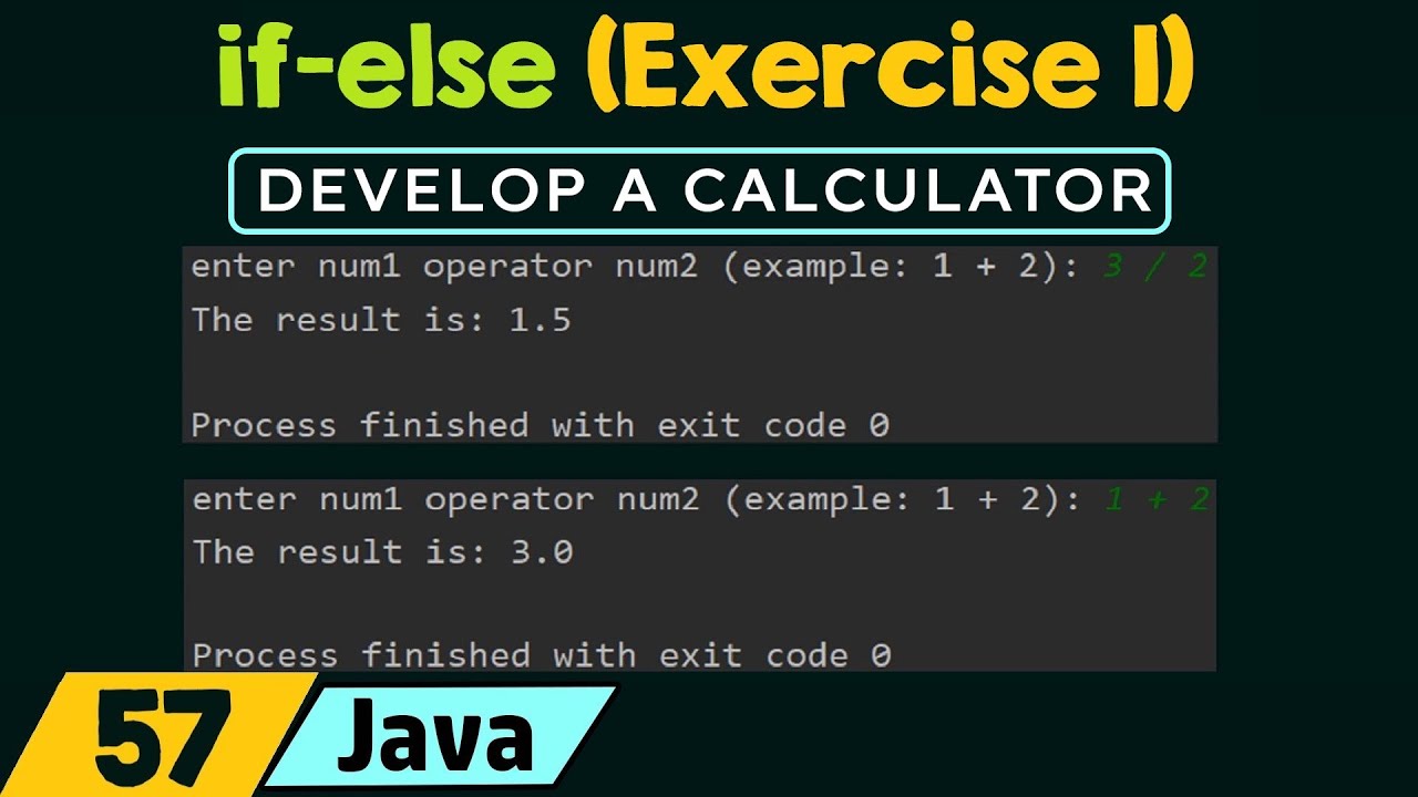 if-else Statement (Exercise 1)