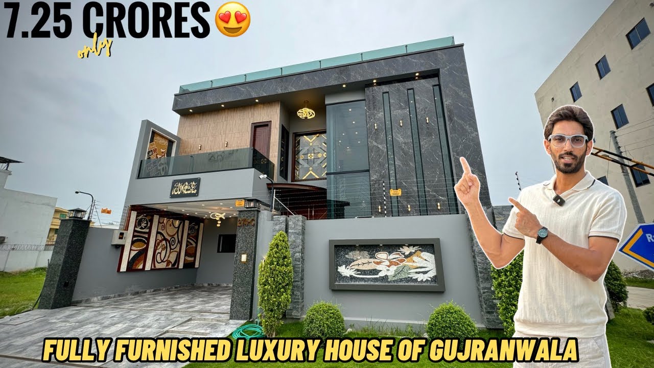 Fully-Furnished 12.1 Marla (INSANE LUXURY PRO) House For Sale in GUJRANWALA