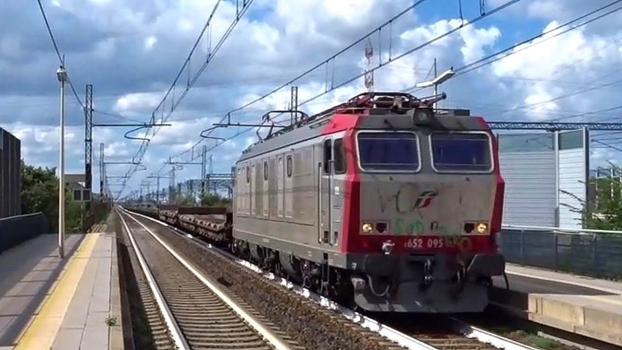 Treni Merci & Alta Velocità in un Martedì ad Anzola dell' Emilia!