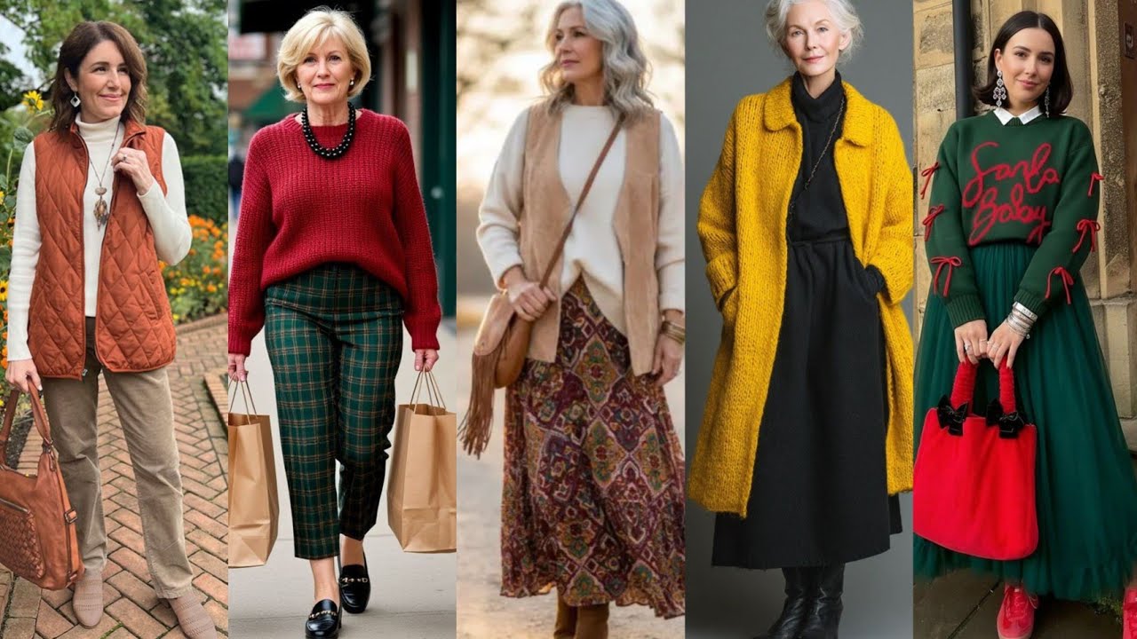 Natural Older Women OVER 50 60 70 |NewTrends Fashion For Women |Spring/winter FallFashion 2026