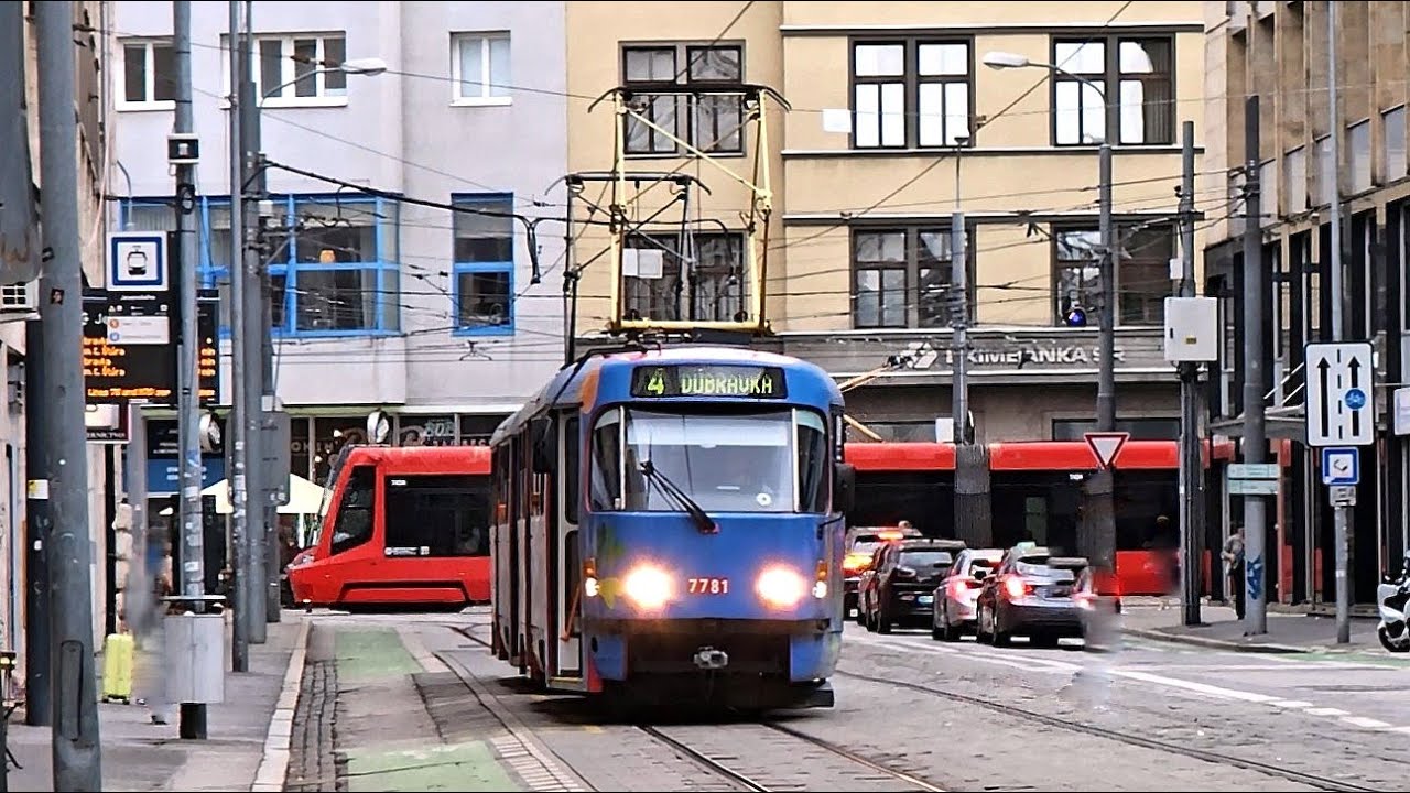 Trams in Bratislava, 12th September 2025