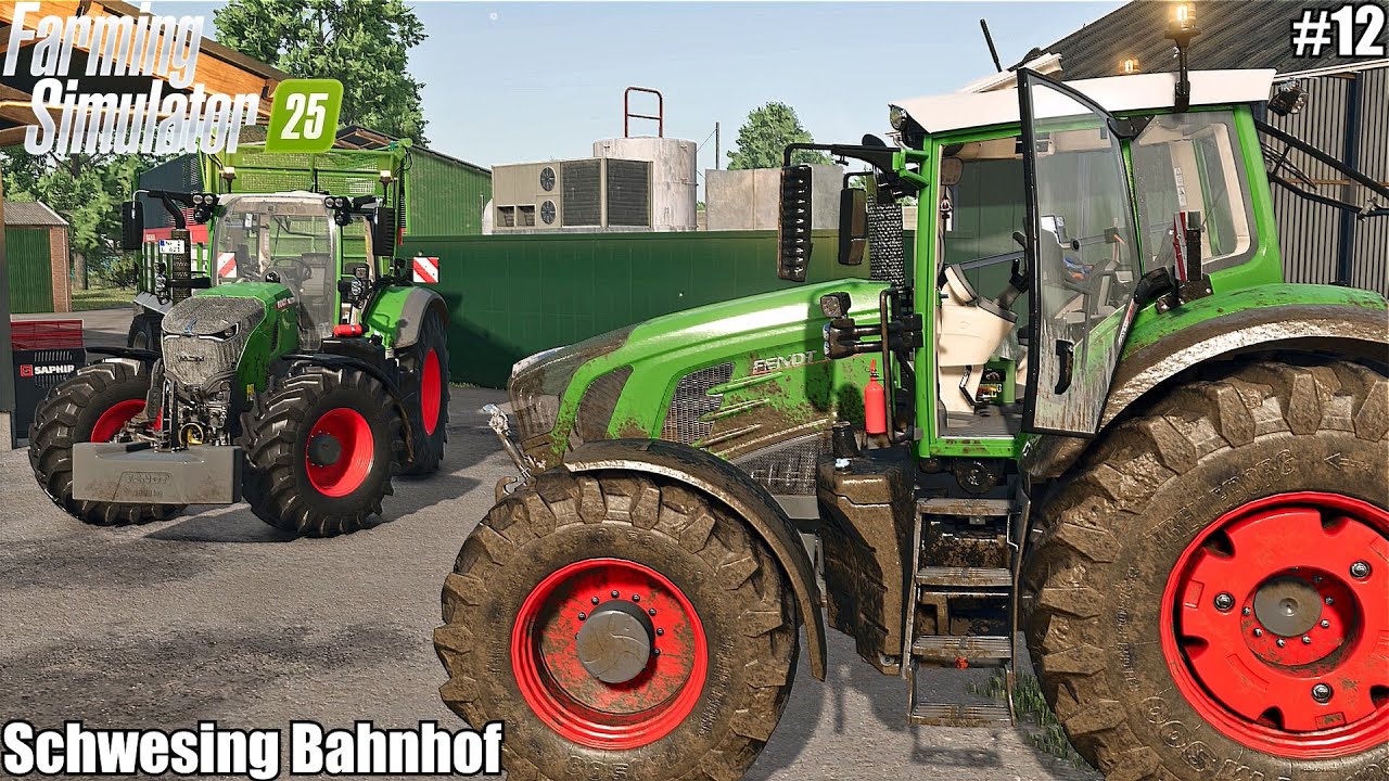 COVERING SILO BUNKER AND CHOPPING MAIZE SILAGE | SCHWESING BAHNHOF | 12