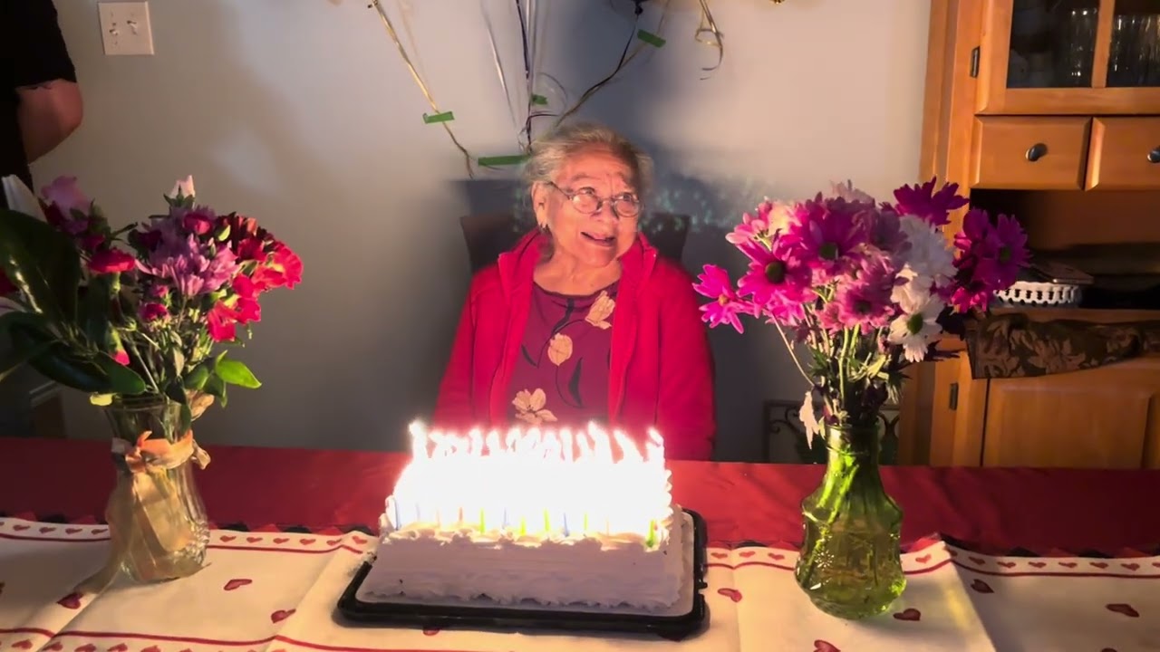 Grandma blows out 94 candles!  (Grandma’s 94th Birthday) 2026 