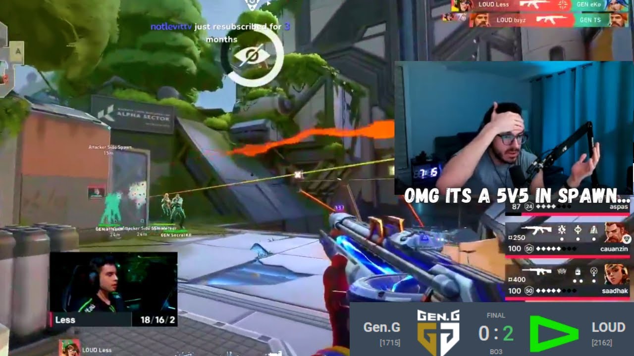SEN Tarik Reacts To The HEARTBREAKING Loss Of GenG VS LOUD | VCT