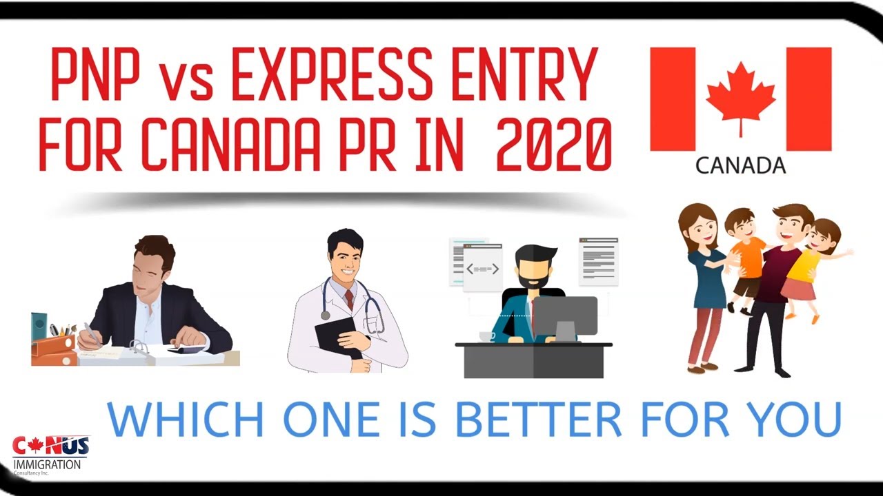 EXPLAINED: Canada PNP Program v/s Express Entry PR 2020 | By CANUS Immigration
