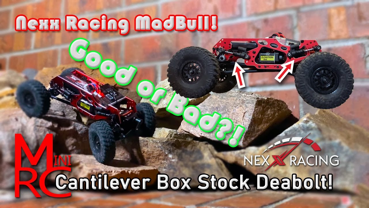 SCX24 - шасси Nexx Madbull Cantilever со штатным засовом!!!