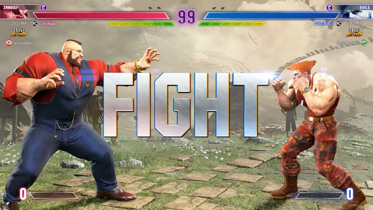 Street Fighter 6 🔥 КИЧИПА (Зангиев) против НАФУТАРЕНА (Гайл) 🔥 Матчи высокого уровня SF6!