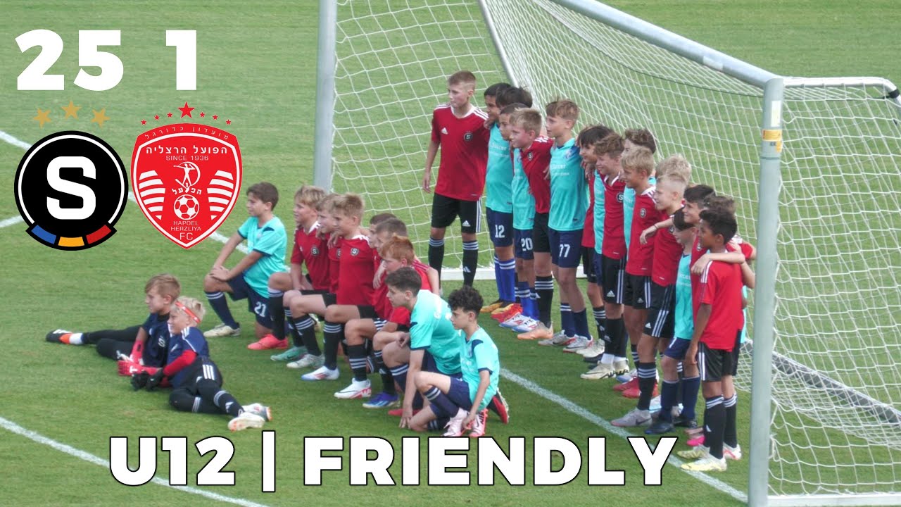 Matchday 1 | U12 AC Sparta Praha 25 - 1 Hapoel Herzelya U13 (Israel) | Friendly | July 2024