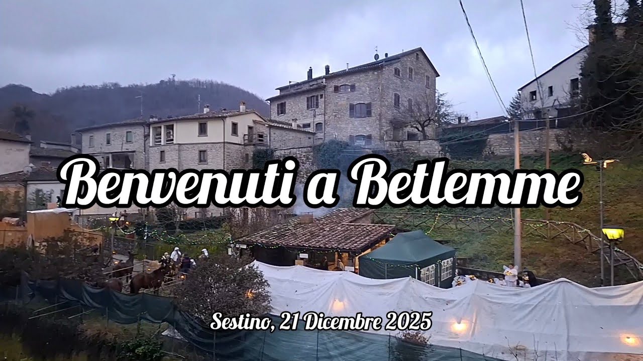 Benvenuti a Betlemme - Sestino 21 Dicembre 2025