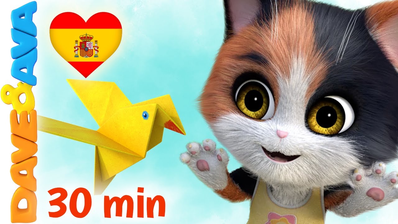 😻 Gatitos y Más Canciones Infantiles | Dave and Ava en Español 😻