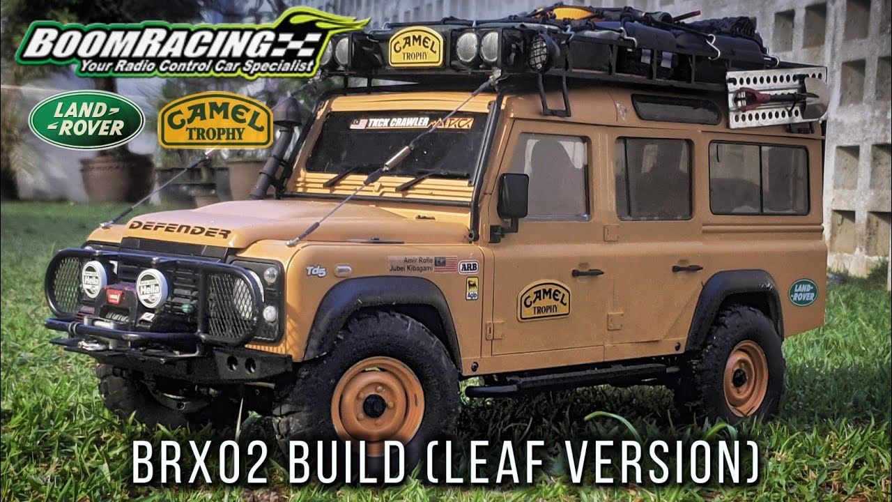 Time-lapse Build | Boomracing BRX02 (Leaf Version) | TKCK Land Rover Camel Trophy D110 | 20112022