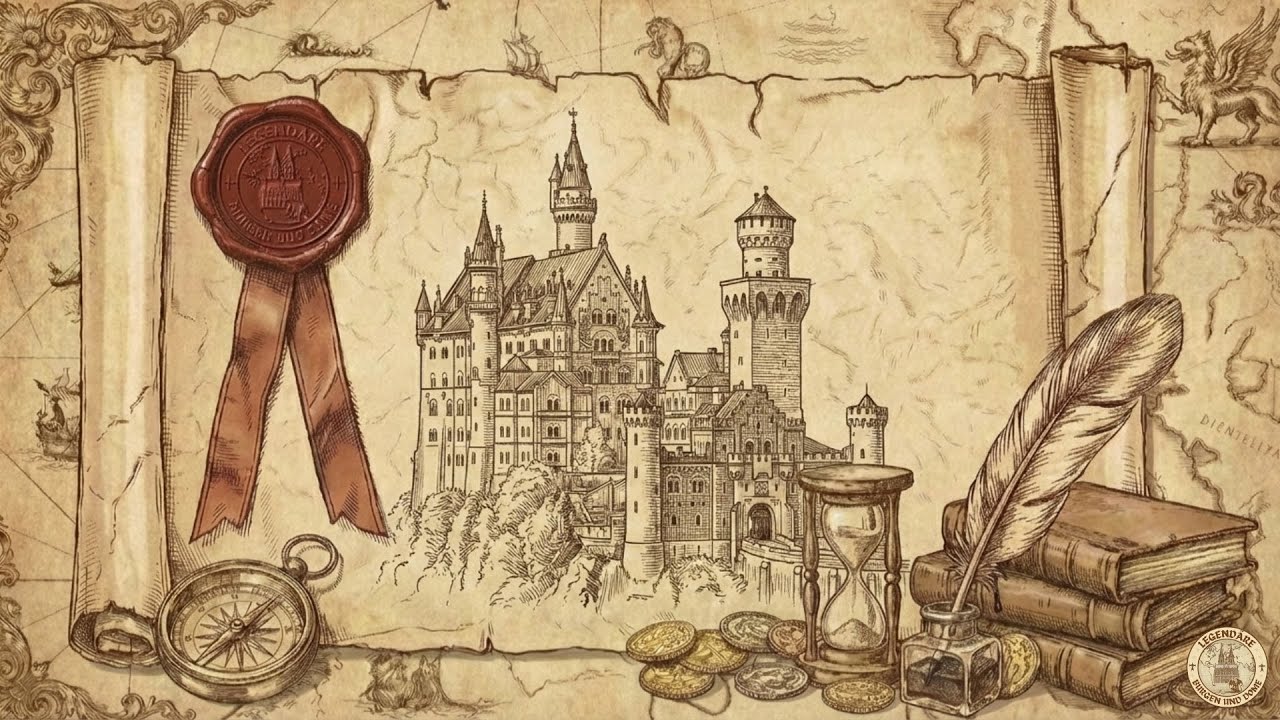 SCHLOSS NEUSCHWANSTEIN: Das steinerne Rätsel von König Ludwig II. | LEGENDÄRE BURGEN UND DOME