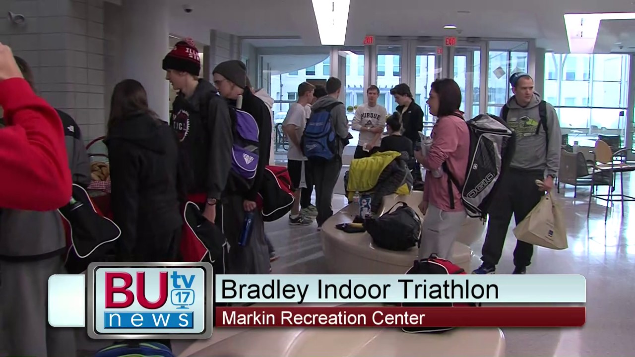 Indoor Triathlon In The Markin Recreation Center