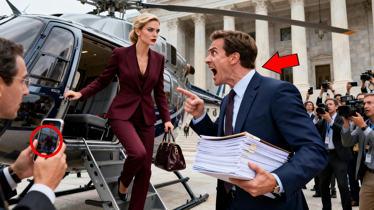 She Accepted The Divorce With Nothing — Then Arrived At Court In A Billionaire’s Private Jet