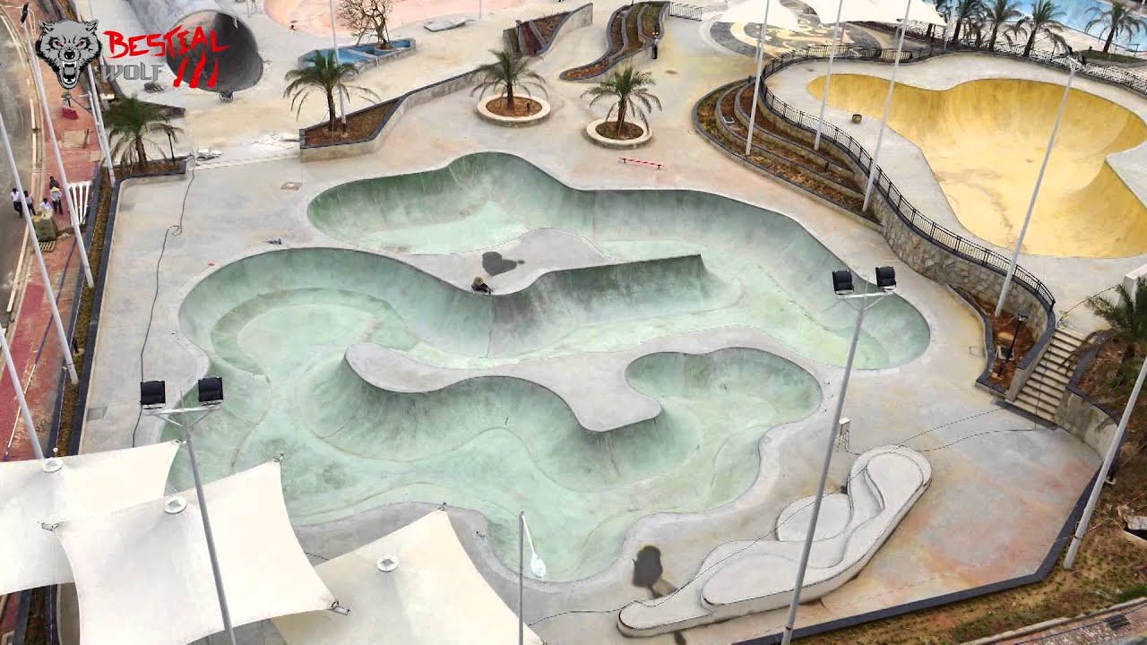 The biggest GMP Skate Park in the World in Guangzhou ( China )
