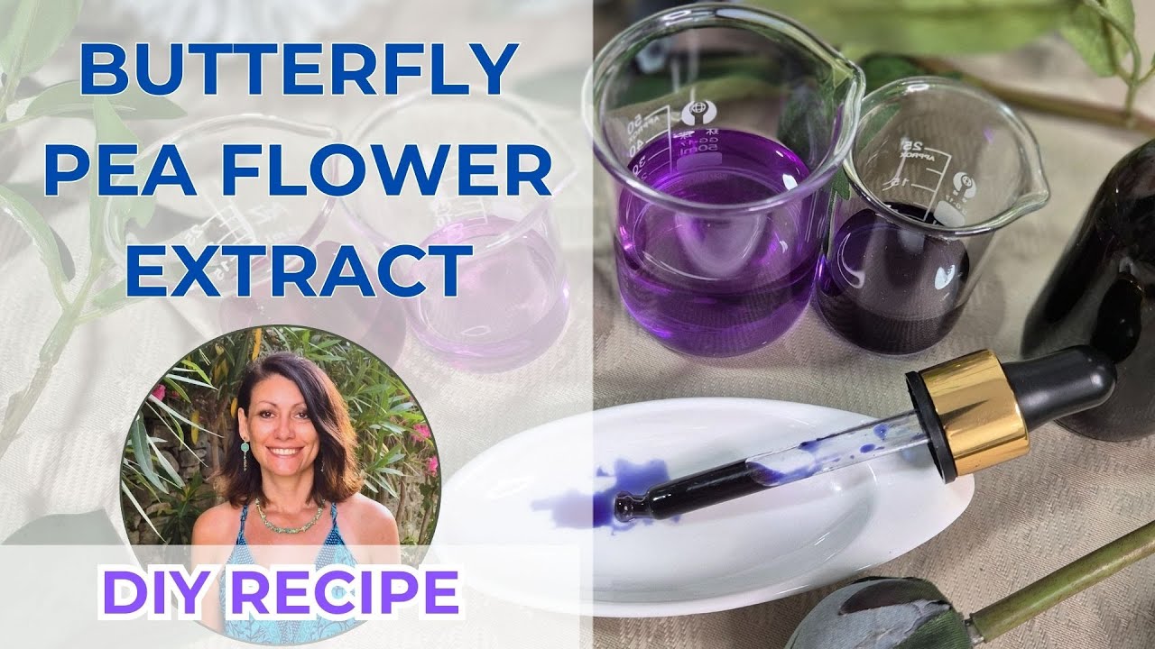 How to Make Butterfly Pea Flower Extract for Skincare: Magical Color and Skin Benefits!