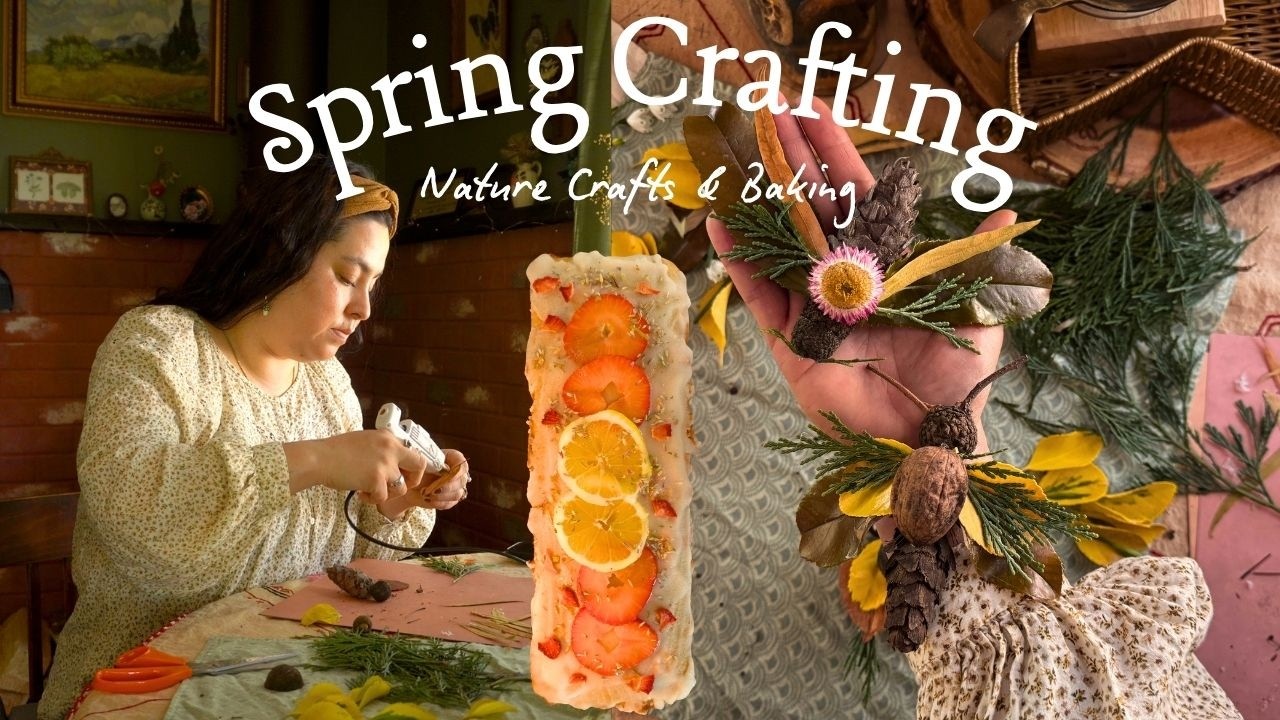Cozy Early Spring Vlog 🌸 Cottage Crafts, Baking & Slow Living | Gentle Days at Home