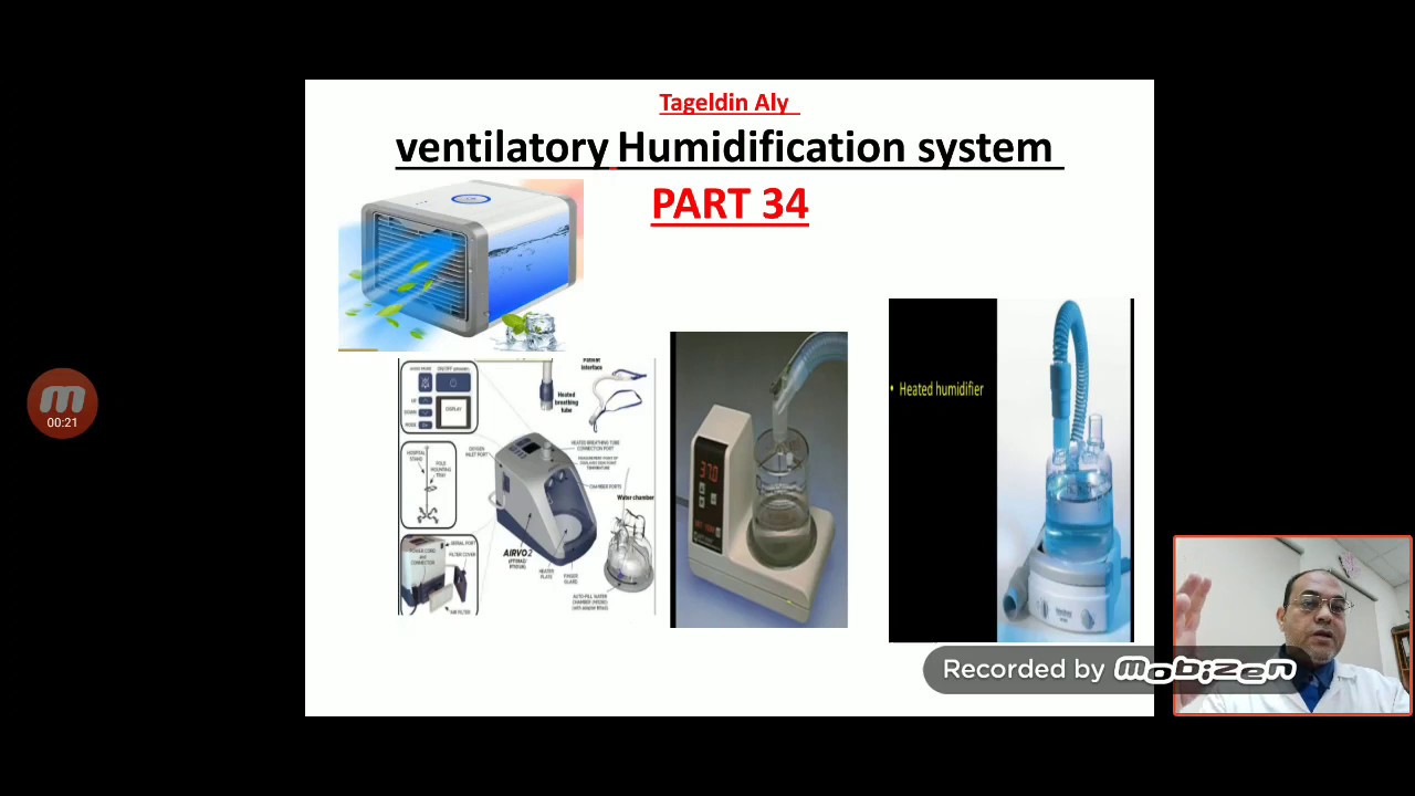 Part 34 pediatrics and neonatal mechanical ventilation ventilator humidifier system heat moisture ex