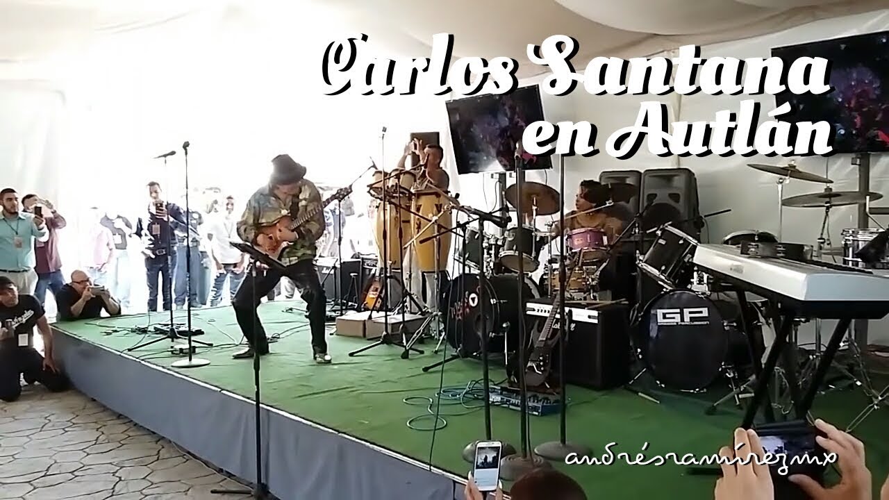 Carlos Santana visita Autlán de Navarro