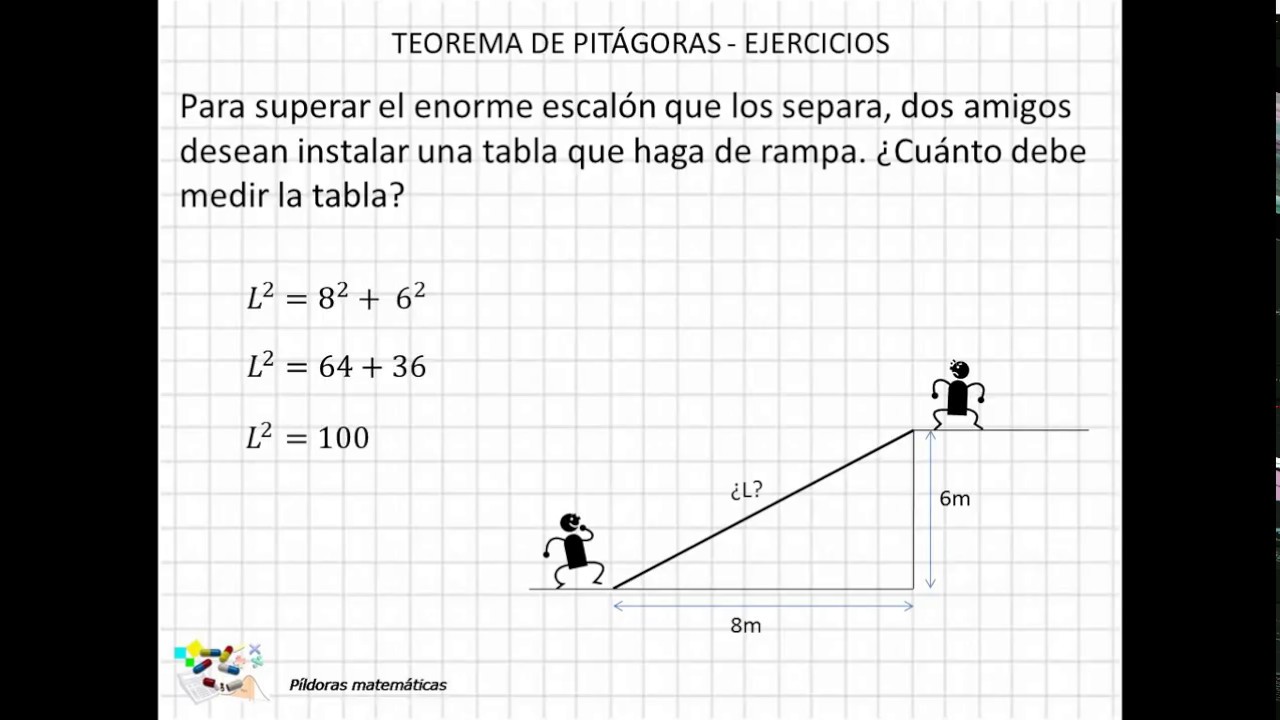 07 Teorema de Pitágoras   Ejercicios