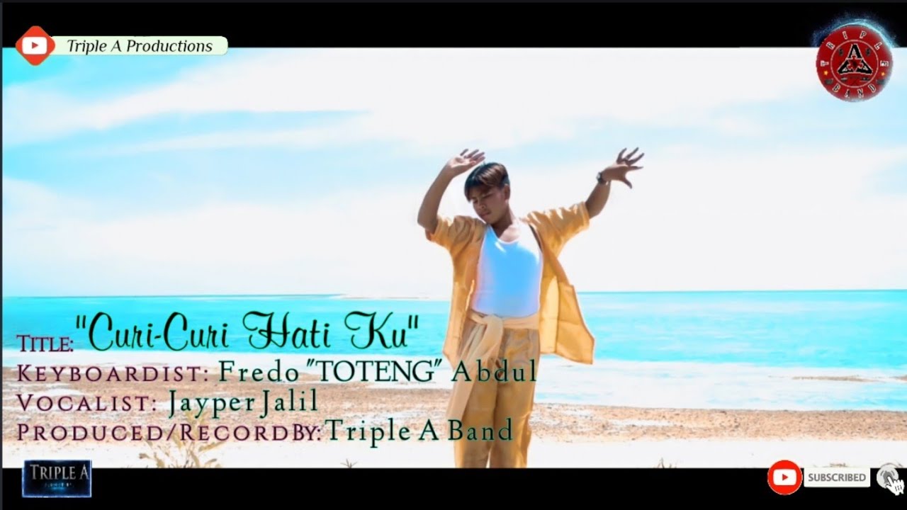 CURI-CURI HATI KU [OFFICIAL MUSIC VIDEO] (Pangalay) | Perform By: Elly | Triple A Band