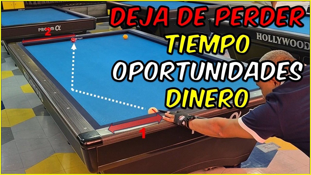 La CLAVE del Billar: Sistema Maestro de Mitades | Billar a Tres Bandas | 3 Cushion Billiards