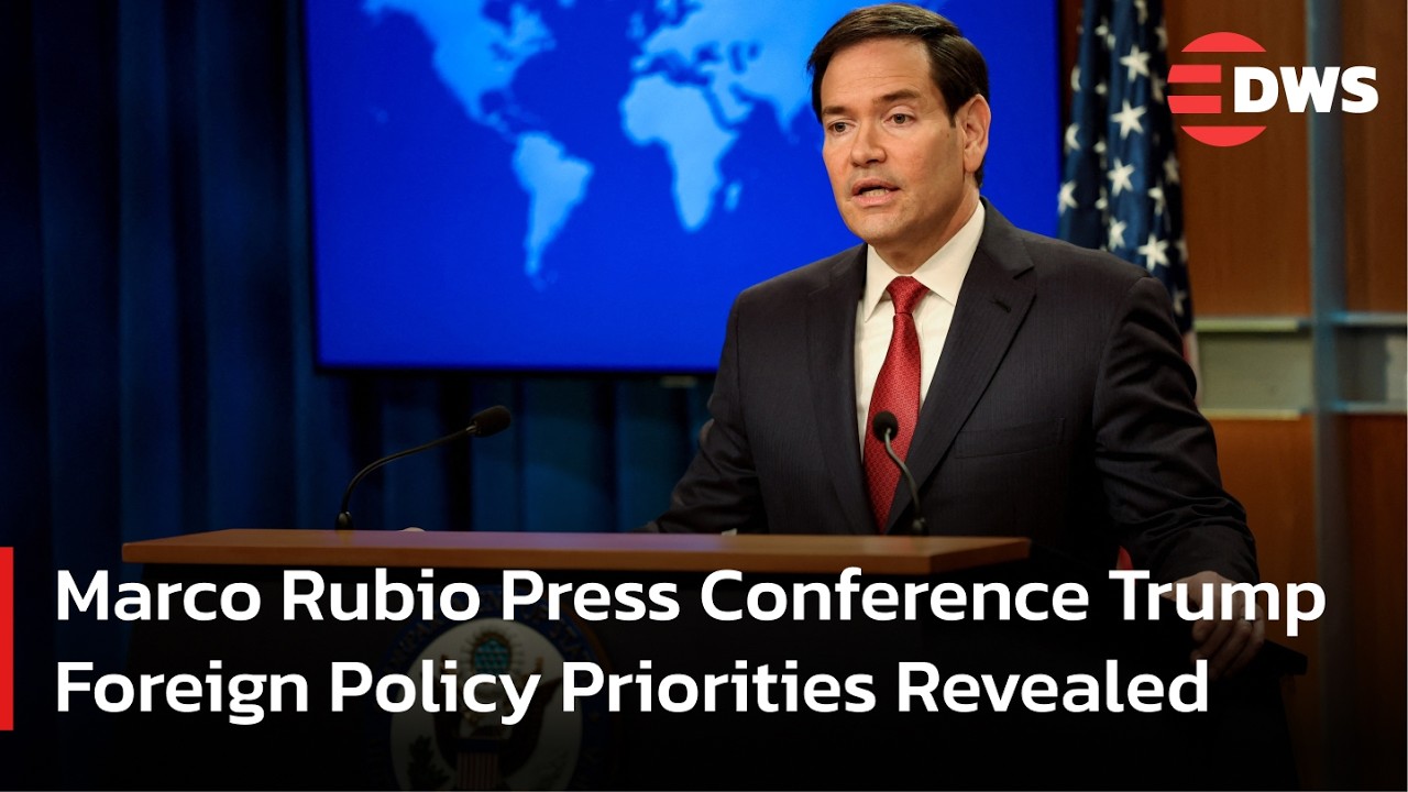 RUBIO'S FULL PRESSER: Ukraine Peace, Western Values, Iran Executions, And Global Security | AC1F