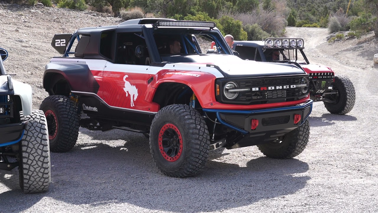 The New 2023 Ford Bronco DR (Desert Racer) Launch Event