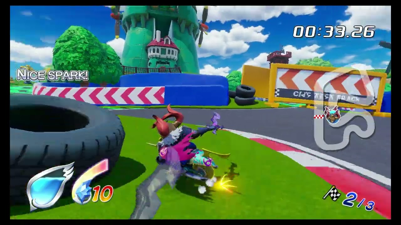 Chocobo GP- Cid's Test Track Long (Master)- 1:01.70
