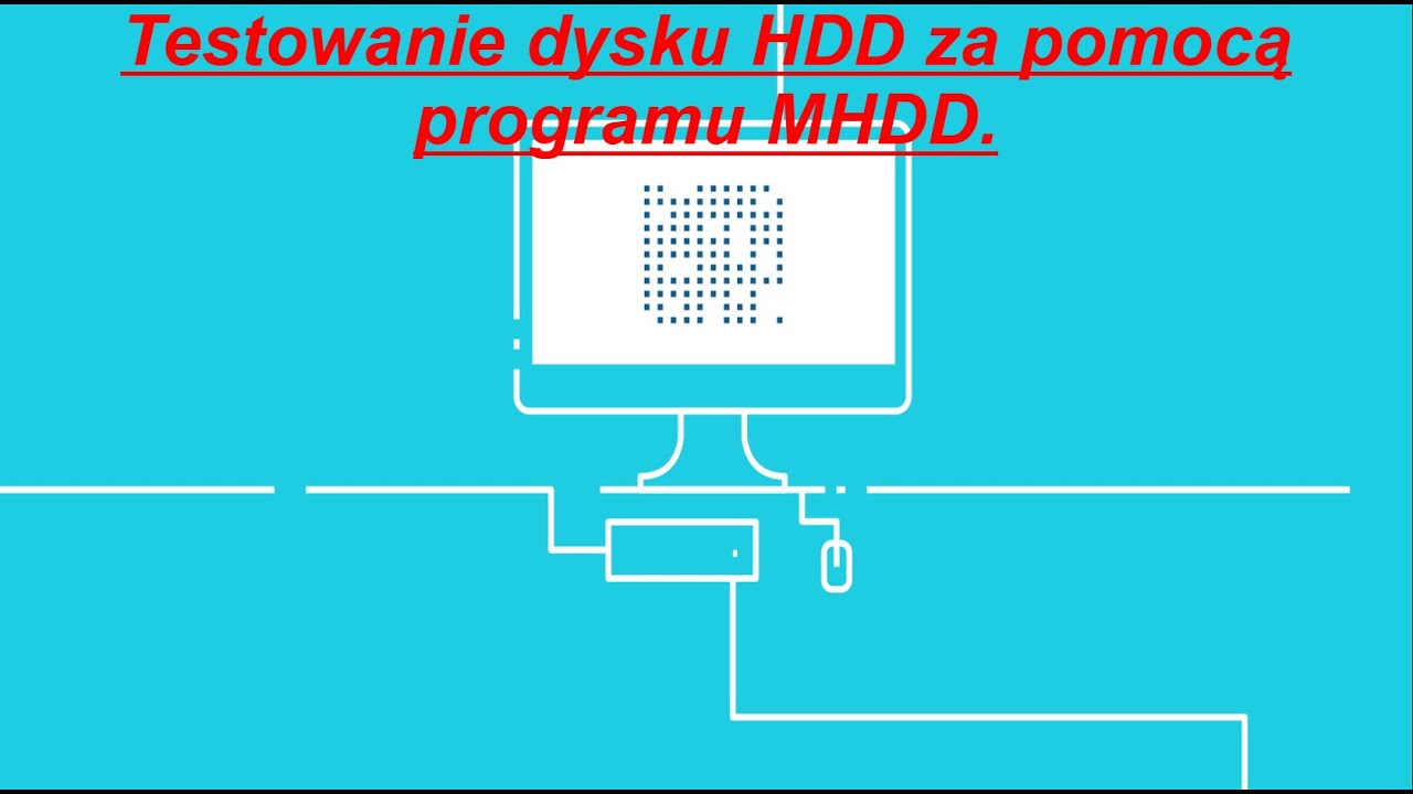 Testowanie dysku HDD za pomocą programu MHDD.