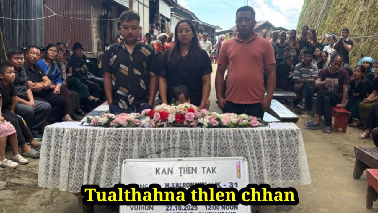 A nupui thattu Zothanpuia a inpuang/Tualthahna thlen chhan