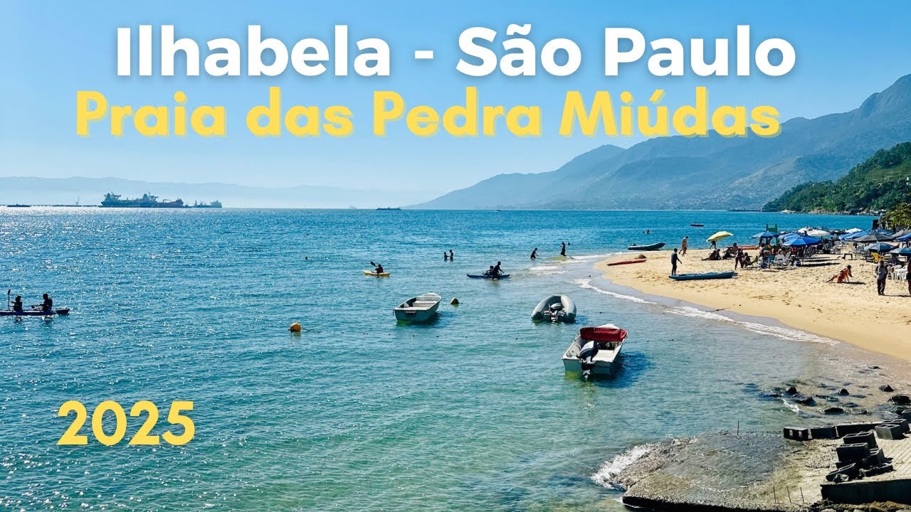 Praia das Pedras Miúdas em Ilhabela: O Melhor Ponto para passeio na ilha das cabras