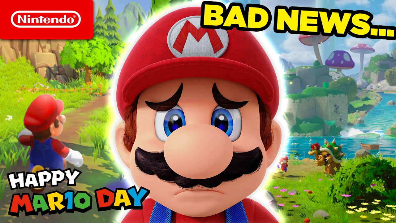 UH OH...This MARIO DAY NEWS is...