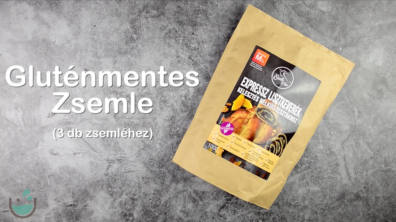Glut&eacute;nmentes Zsemle Szafi Free Expressz Lisztkever&eacute;kből