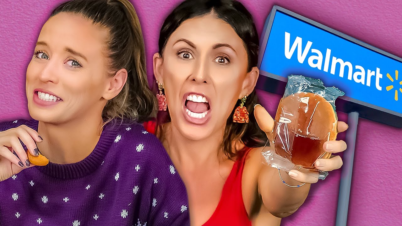 Trying Weird Pancake Snacks from WALMART w/ Joslyn Davis (What's In Store Ep. 4)