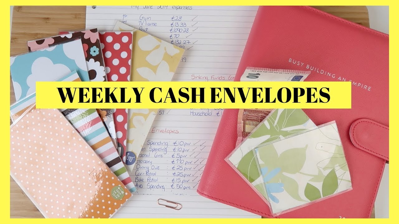 WEEKLY CASH ENVELOPE STUFFING || BUDGETING IN IRELAND